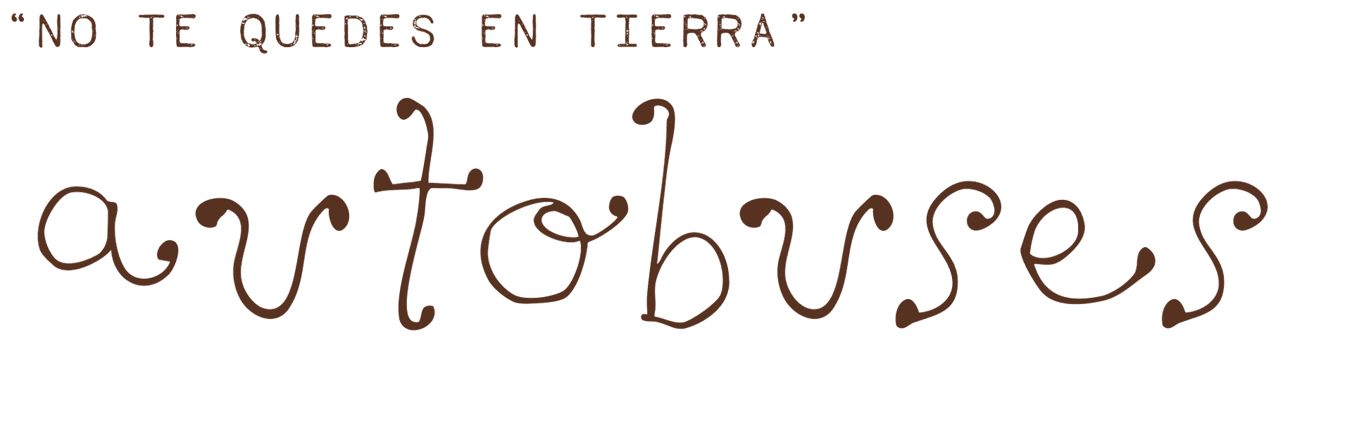 Título de la sección de autobuses